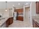 Kitchen island area featuring granite counters, stainless steel appliances, and modern fixtures at 5723 E Jake Hvn, Cave Creek, AZ 85331