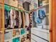Well-organized closet with ample storage and shelving for clothes and accessories at 5805 E Agave Pl, Carefree, AZ 85377