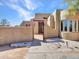 Exterior front entrance with landscaped walkway and stucco architecture at 5805 E Agave Pl, Carefree, AZ 85377