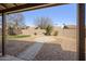 Well-maintained backyard with desert landscaping, providing a peaceful and private outdoor space at 1244 E Princeton Ave, Gilbert, AZ 85234