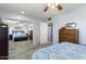 Light-filled bedroom with a large closet at 15621 N Lakeforest Dr, Sun City, AZ 85351