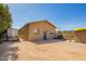 Property includes a large lot, shed and trailer parking at 17203 E Starflower Ct, Queen Creek, AZ 85142