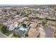 Community aerial view showcasing homes with pools and solar panels in a residential neighborhood at 1908 N 47Th St, Phoenix, AZ 85008