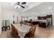 Dining area and kitchen flow into living room at 22624 S 224Th Pl, Queen Creek, AZ 85142