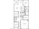 Detailed floor plan showcases an open-concept layout with a primary suite, three bedrooms, and a two-car garage at 24383 W La Salle St, Buckeye, AZ 85326