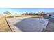 Backyard sports court with hockey goals and a large concrete slab at 25903 S Lemon Ave, Queen Creek, AZ 85142