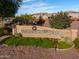 Community entrance sign for Copper Ranch, featuring lush landscaping and decorative details at 4135 E Cathy Dr, Gilbert, AZ 85296