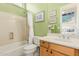 Bright bathroom featuring a shower/tub and modern fixtures at 1926 W Wayne Ln, Anthem, AZ 85086