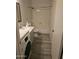 Bathroom with shower-tub combo and convenient, in-unit laundry at 2220 W Dora St # 114, Mesa, AZ 85201