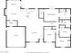 Detailed floor plan of the house layout showing the placement of rooms and living spaces at 302 W Thunderbird Rd, Phoenix, AZ 85023