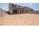 Spacious backyard offering a blank slate for outdoor customization at 40250 N Alegre Dr, San Tan Valley, AZ 85140