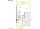 First floor floor plan showcasing open concept layout with kitchen, dining, and great room at 40250 N Alegre Dr, San Tan Valley, AZ 85140