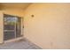 A sliding glass door leading to the back patio at 6718 E Northridge St, Mesa, AZ 85215