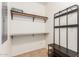 A well-organized closet with built-in shelving, offering ample storage solutions at 1265 S Aaron -- # 355, Mesa, AZ 85209