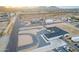 Expansive desert property featuring custom home with RV parking and a circular driveway at 2040 W Gail Rd, Queen Creek, AZ 85142