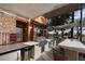 Outdoor grill area with stainless steel appliances, a convenient bar, and covered space at 4803 N Woodmere Fairway -- # 3009, Scottsdale, AZ 85251