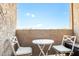Cozy balcony with outdoor seating, perfect for enjoying fresh air and serene views at 5995 N 78Th St # 2079, Scottsdale, AZ 85250