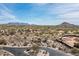Picture of desert with green trees, distant mountains, and neighboring houses, suited for building a custom house at 8167 E Leaning Rock Rd # 193, Scottsdale, AZ 85266