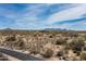Sweeping desert view showcasing a home amongst the local landscaping with mountains in the distance at 8395 E Leaning Rock Rd # 187, Scottsdale, AZ 85266