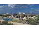 This backyard boasts a beautiful pool, spacious patio, and desert landscaping for ultimate relaxation at 8395 E Leaning Rock Rd # 187, Scottsdale, AZ 85266