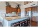 Bright kitchen with granite countertop island and stainless steel appliances at 16203 E Ridgeline Dr, Fountain Hills, AZ 85268