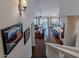 View from stairway showing the living room, dining area and kitchen at 16203 E Ridgeline Dr, Fountain Hills, AZ 85268