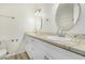 Bright bathroom with marble countertops and double sinks at 1817 W Claremont St, Phoenix, AZ 85015