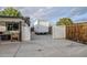 Spacious driveway with gated entrance and access to backyard area at 1849 E 2Nd Pl, Mesa, AZ 85203