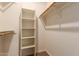 Walk-in closet with shelving at 200 E Southern Ave # 173, Tempe, AZ 85282