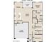 Violet floor plan showing a spacious two-car garage, kitchen, bedrooms, and primary suite at 2401 E Spur Dr, San Tan Valley, AZ 85140