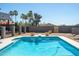 Inviting backyard pool features desert landscape for relaxed outdoor enjoyment at 28404 N 67Th St, Cave Creek, AZ 85331