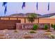 Community sign for Laveen Vista with desert landscaping and mountain views at 4948 W Walatowa St, Laveen, AZ 85339