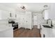 Updated kitchen featuring white countertops, stainless steel appliances, and lots of storage at 525 S 99Th St, Mesa, AZ 85208