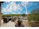 Inviting patio area with comfortable seating and stunning views at 17234 E Sunscape Dr, Fountain Hills, AZ 85268