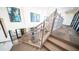 Elegant staircase with decorative railings and access to multiple levels at 2511 W Queen Creek Rd # 479, Chandler, AZ 85248
