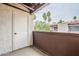 Enclosed balcony with outdoor storage at 3102 E Clarendon Ave # 210, Phoenix, AZ 85016