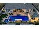 Stunning backyard retreat featuring a pool, spa, and outdoor seating areas, perfect for relaxation and entertaining guests at 3483 E Bloomfield Pkwy, Gilbert, AZ 85296