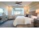 Serene main bedroom with a luxurious bed, stylish decor, and plenty of natural light at 4924 W Capistrano Ave, Laveen, AZ 85339