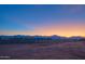 Stunning desert and mountain views at sunset in this rural area at 4924 W Capistrano Ave, Laveen, AZ 85339