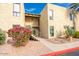 Inviting apartment complex with well-manicured landscaping at 4950 N Miller Rd # 122, Scottsdale, AZ 85251
