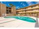 Inviting community pool for residents to enjoy at 4950 N Miller Rd # 122, Scottsdale, AZ 85251