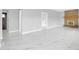 Bright and airy living room featuring smooth floors and a cozy brick fireplace at 5228 W Ironwood Dr, Glendale, AZ 85302