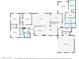 A home floor plan outlines the layout and dimensions of rooms throughout the house at 5501 N 1St St, Phoenix, AZ 85012