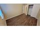 Bedroom features plank flooring and closet at 10382 W Cashman Dr, Peoria, AZ 85383