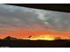 Vibrant sunset view of the mountainous horizon at 12204 W Black Hawk Rd, Casa Grande, AZ 85194