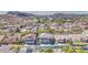 Wide aerial view of the neighborhood showcasing golf course and mountain views near well-maintained homes at 13236 N 13Th St, Phoenix, AZ 85022