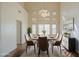 Formal dining room with high ceilings, lots of windows, and modern furnishings at 13236 N 13Th St, Phoenix, AZ 85022