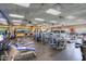 Spacious gym featuring modern weightlifting equipment and fitness machines in a well-lit environment at 19765 N Swan Ct, Maricopa, AZ 85138