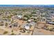 Expansive aerial view showing the property and surrounding neighborhood at 22005 N 86Th Ave, Peoria, AZ 85383