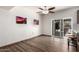 Bright dining area with sliding glass door access to the outdoor living space at 22005 N 86Th Ave, Peoria, AZ 85383